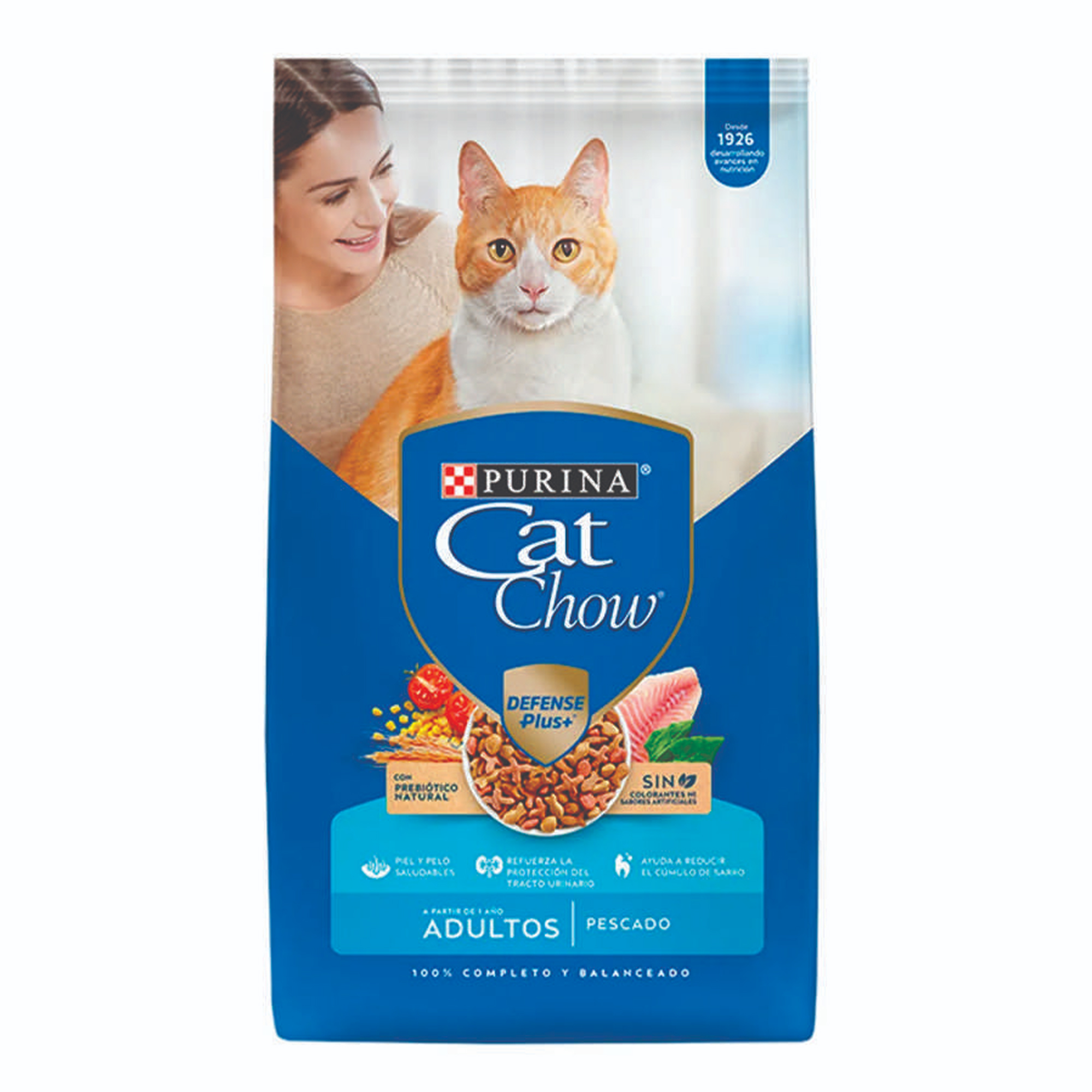 Cat Chow® Pescado y mariscos Adultos