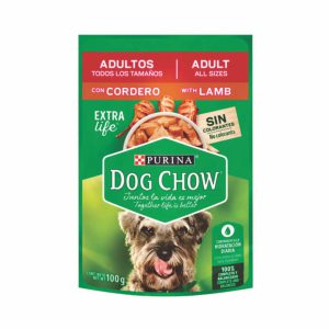 Dog Chow Extra Life Con cordero Adultos todos los tamaños