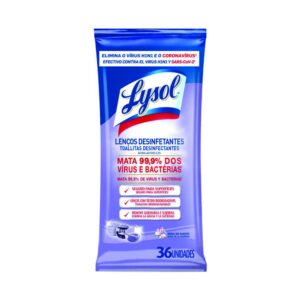 TOALLITA DESINFECTANTE LYSOL BRISA DE LA MAÑANA 9X36