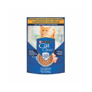 CAT CHOW Esterilizados Pescado 85g