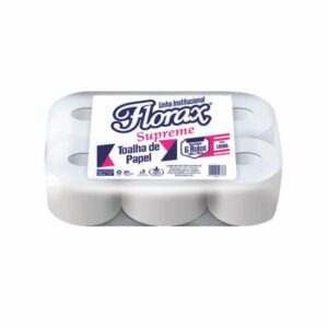 TOALLA BOBINA FLORAX ECO 6X200MTS