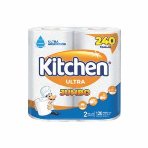 Toalla Kitchen Jumbo 240m x 2
