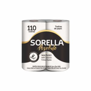 TOALLA SORELLA ABSOLUTE X 2 ROLLOS