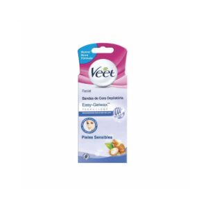 VEETBANDADEPIL.FACIAL SENSIBLE12X8 BANDAS(2679)