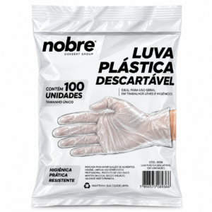 Guante Plástico Descartable "Talle único"