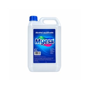 ALCOHOL RECTIFICADO LIQUIDO X 5LTS MYESA